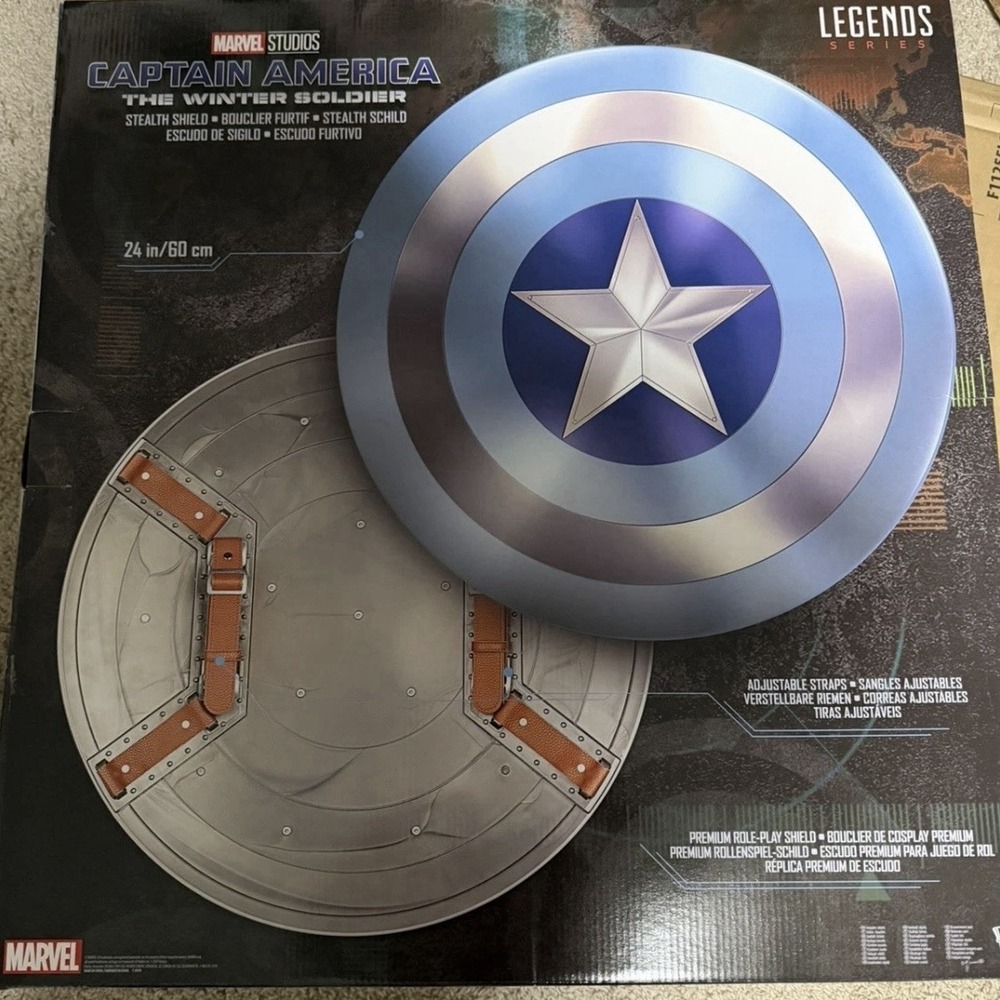 Marvel Legends Series The Winter Soldier Captain America Stealth Shield New